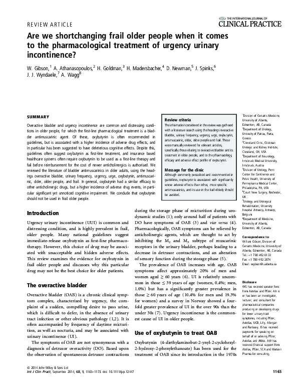 (PDF) Are we shortchanging frail older people when it comes to the ...