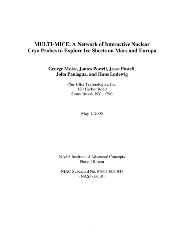 (PDF) Multi-MICE: A Network of Interactive Nuclear Cryoprobes to ...