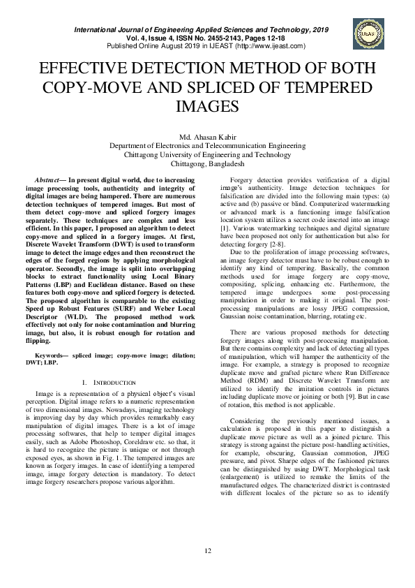 (PDF) Effective Detection Method of Both Copy-Move and Spliced of ...