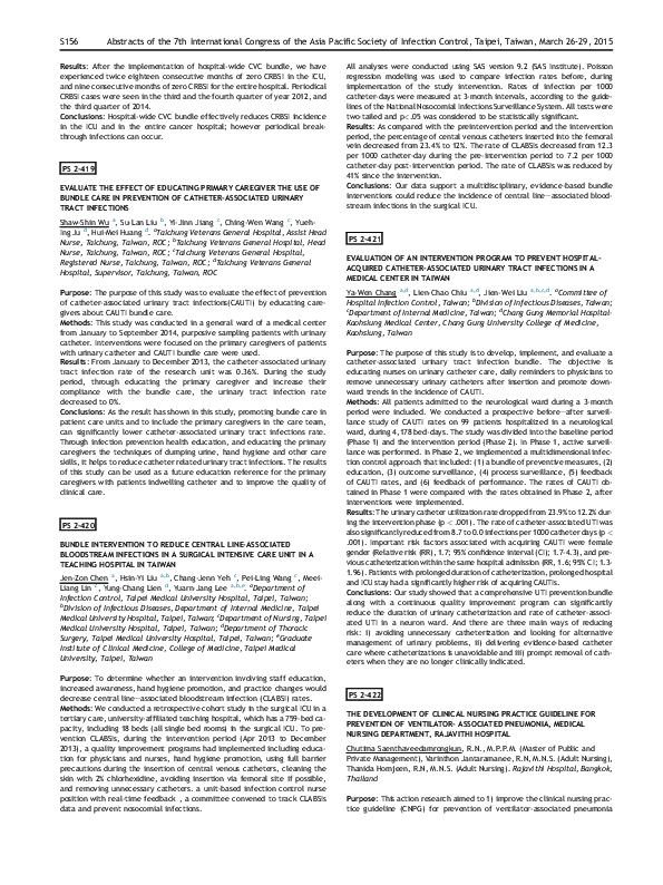 (PDF) The development of clinical nursing practice guideline for ...