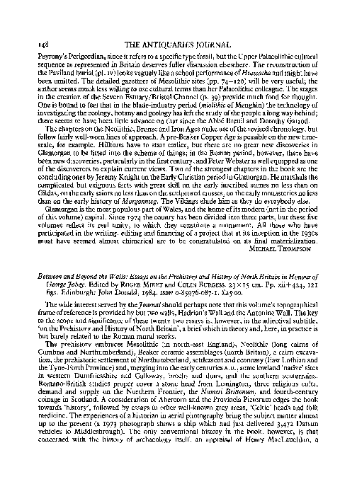 (PDF) Between and beyond the walls : essays on the prehistory and ...