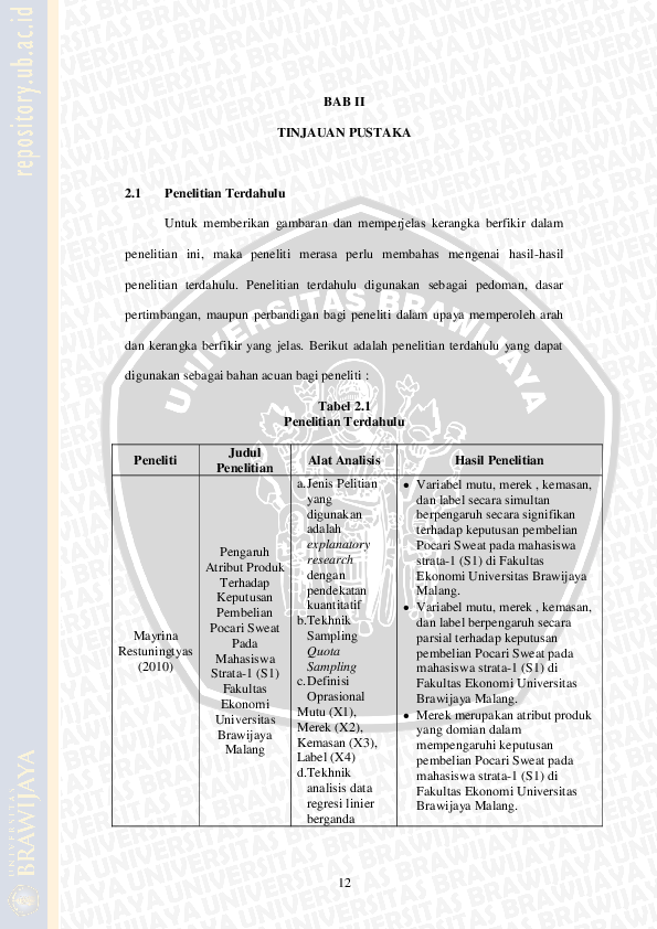 (PDF) Analisis Pengaruh Atribut Produk Terhadap Keputusan Pembelian ...