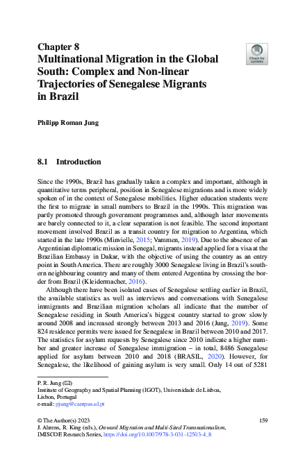 (PDF) Multinational Migration in the Global South: Complex and Non ...