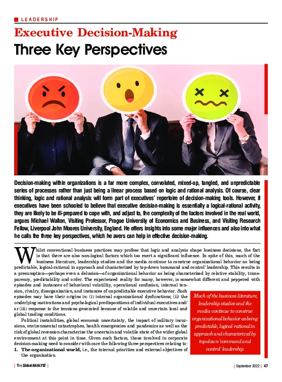 (PDF) Three Key Perspectives