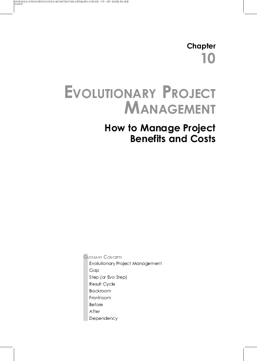 (PDF) Ch010 Evolutionary Project Management | t gilb - Academia.edu