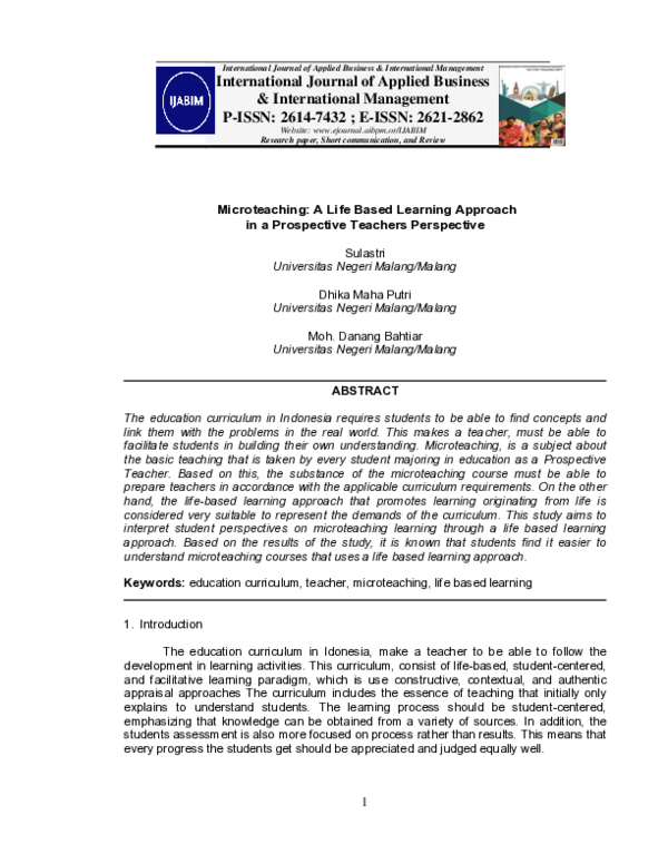 Game-Based Learning: Inovasi Microteaching Efektif Game-Based Learning: Inovasi Microteaching Efektif