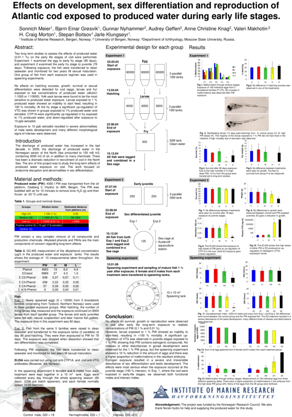 (PDF) Effects on development, sex differentiation and reproduction of ...