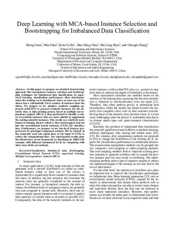 (PDF) Deep Learning with MCA-based Instance Selection and Bootstrapping ...