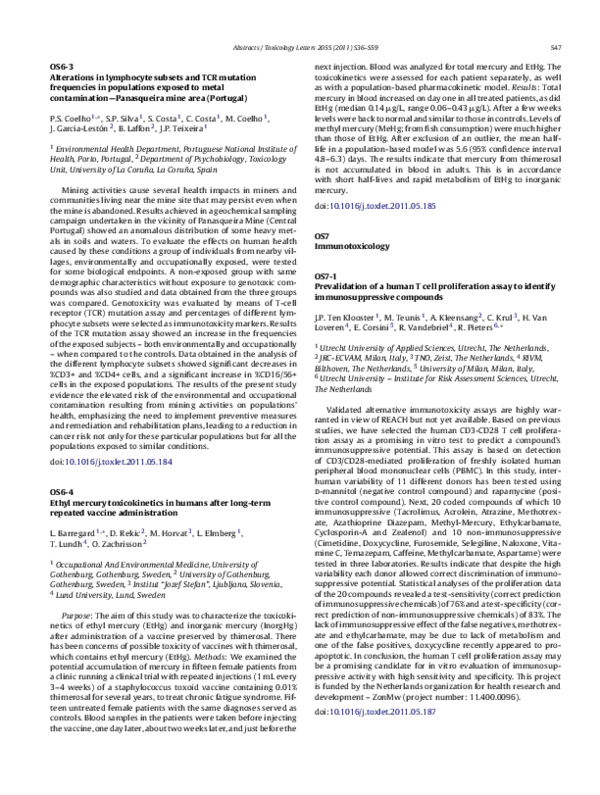(PDF) Prevalidation of a human T cell proliferation assay to identify ...