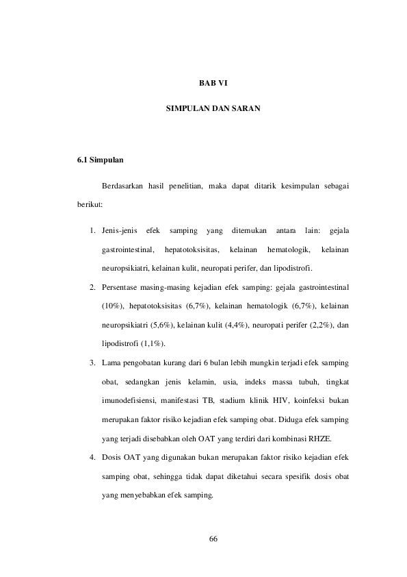 (PDF) JENIS – JENIS EFEK SAMPING PENGOBATAN OAT DAN ART PADA PASIEN ...