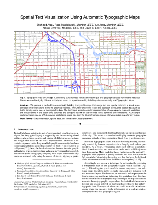 (PDF) Spatial Text Visualization Using Automatic Typographic Maps ...