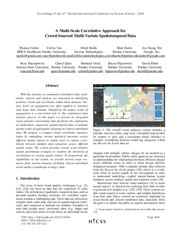 (PDF) A Multi-Scale Correlative Approach for Crowd-Sourced Multi ...