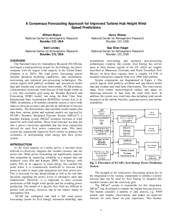 (PDF) A consensus forecasting approach for improved turbine hub height ...