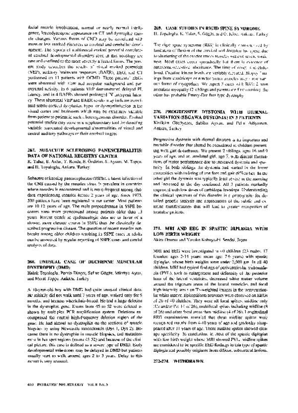 (PDF) Case studies in rigid spine syndrome