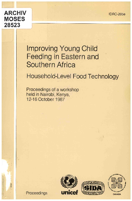 (PDF) Improving young child feeding in eastern and southern Africa ...