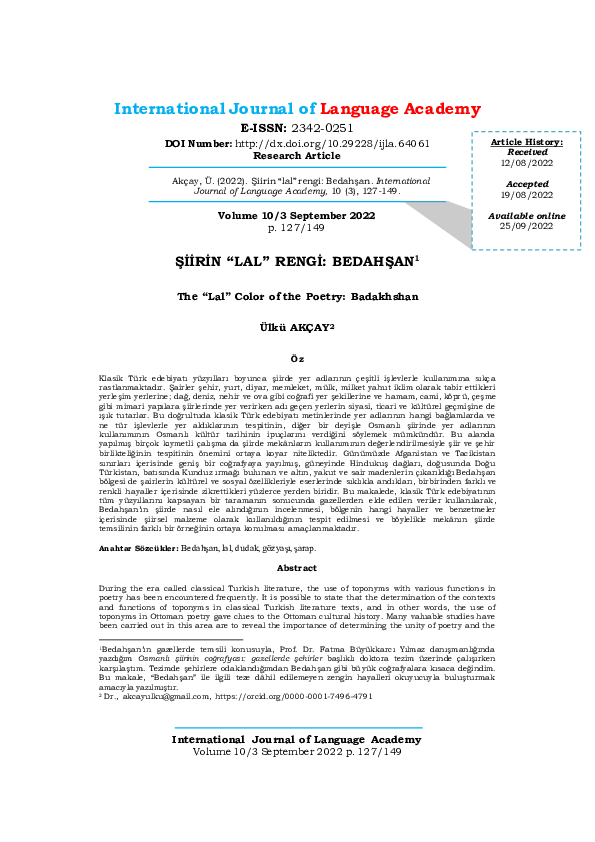 (PDF) ŞİİRİN 
