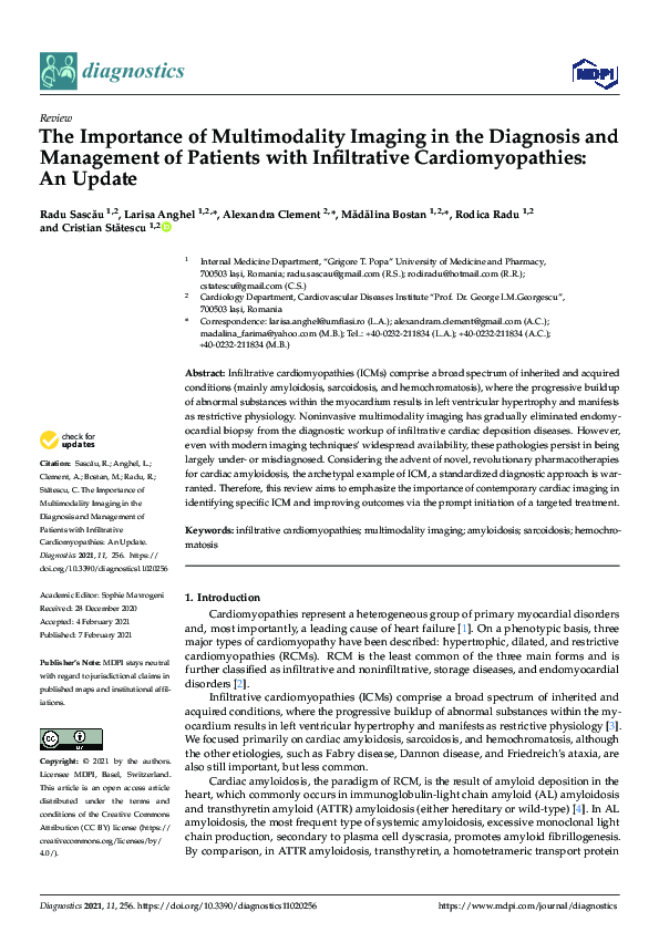 (PDF) The Importance of Multimodality Imaging in the Diagnosis and ...