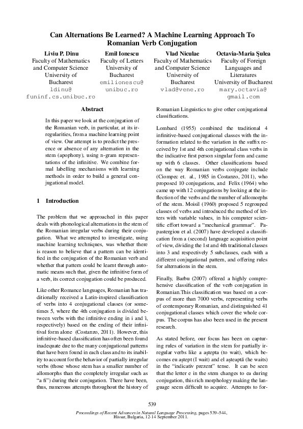 (PDF) Can Alternations Be Learned? A Machine Learning Approach To ...