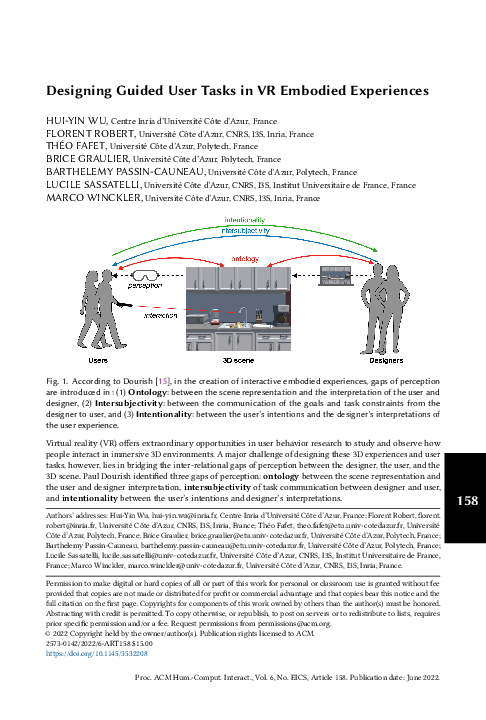 (PDF) Designing Guided User Tasks in VR Embodied Experiences
