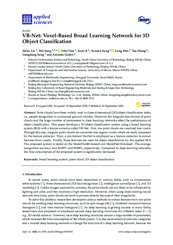 (PDF) VB-Net: Voxel-Based Broad Learning Network for 3D Object ...