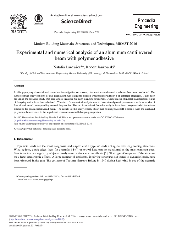 (PDF) Experimental and numerical analysis of aluminium alloy 7075-T7351 ...