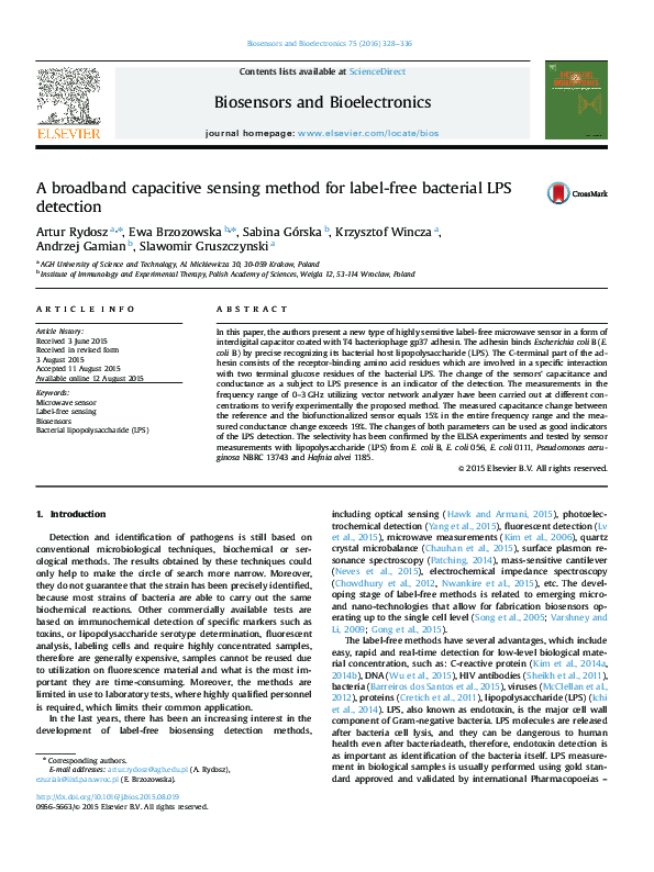 (PDF) A broadband capacitive sensing method for label-free bacterial ...