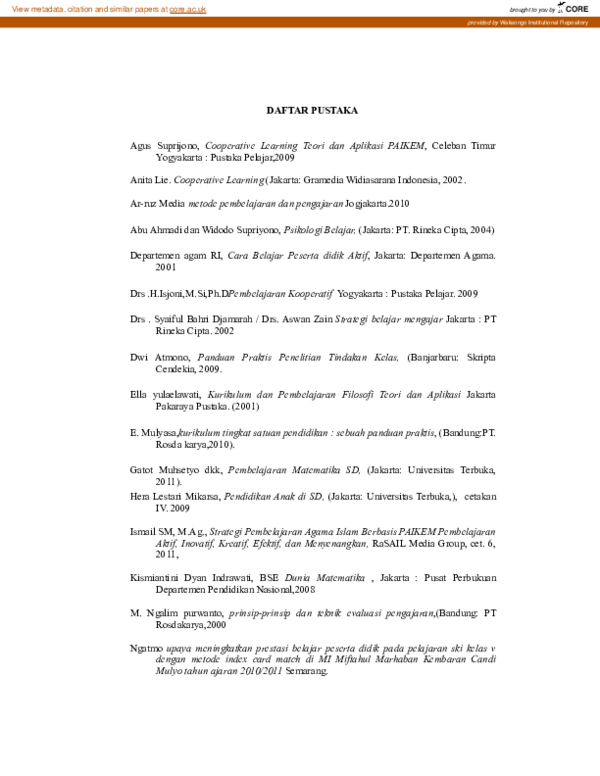 (PDF) Peningkatan hasil belajar peserta didik kelas I melalui