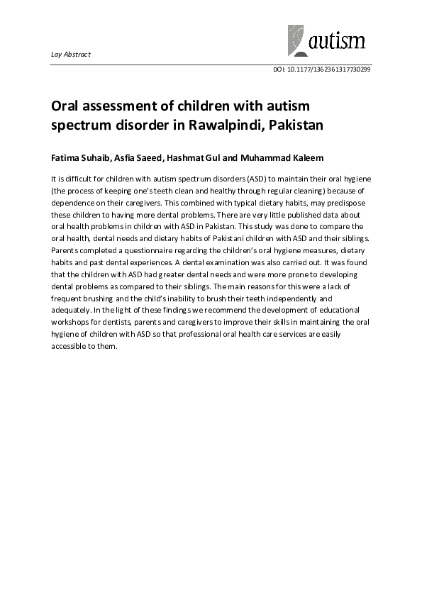(PDF) AUT730299_Lay_Abstract – Supplemental material for Oral ...
