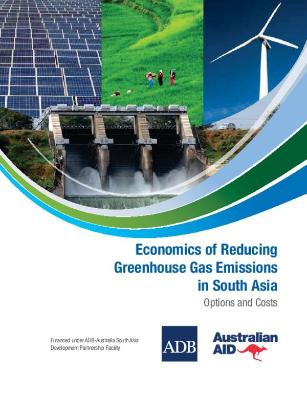 (PDF) Economics of Reducing Greenhouse Gas Emissions in South Asia