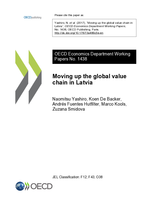 (PDF) Moving up the global value chain in Latvia