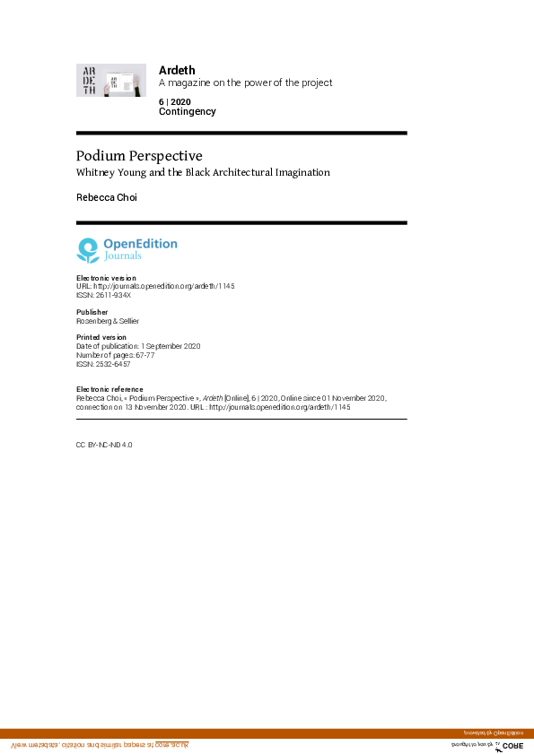 (PDF) Podium Perspective