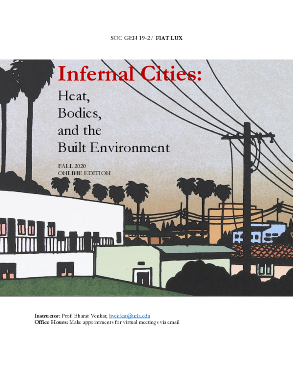 (PDF) Infernal Cities: Heat, Bodies, & the Built Environment