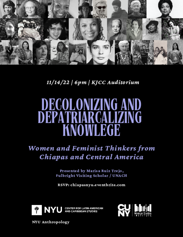 (PDF) Decolonizing and Depatriarcalizing Knowledge: Women and Feminist ...