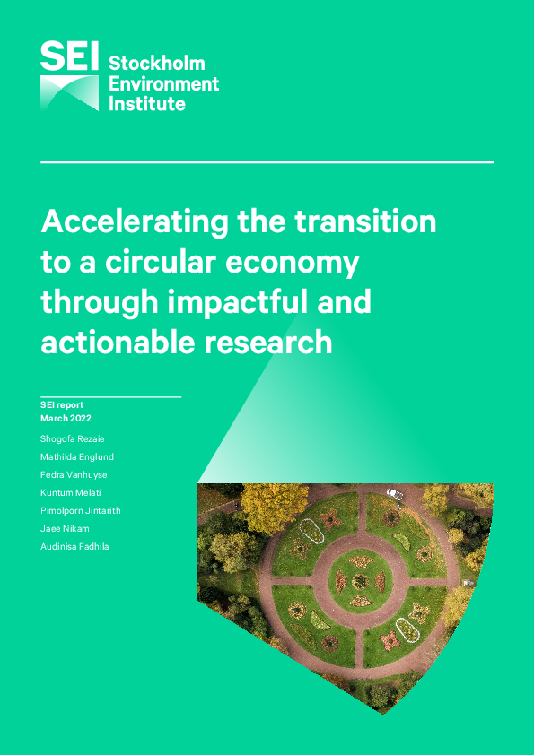 (PDF) Accelerating the transition to a circular economy through ...