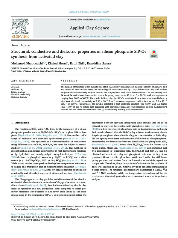 (PDF) Structural, conductive and dielectric properties of silicon ...