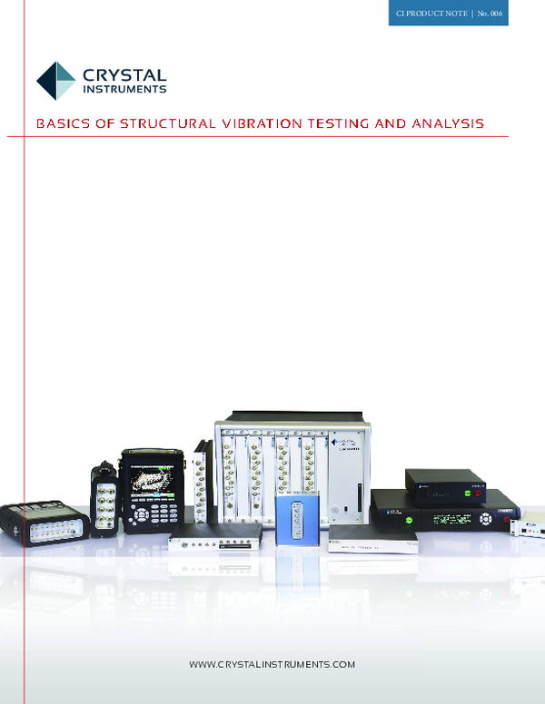 (PDF) Basics of Structural Vibration Testing and Analysis Rajdeep