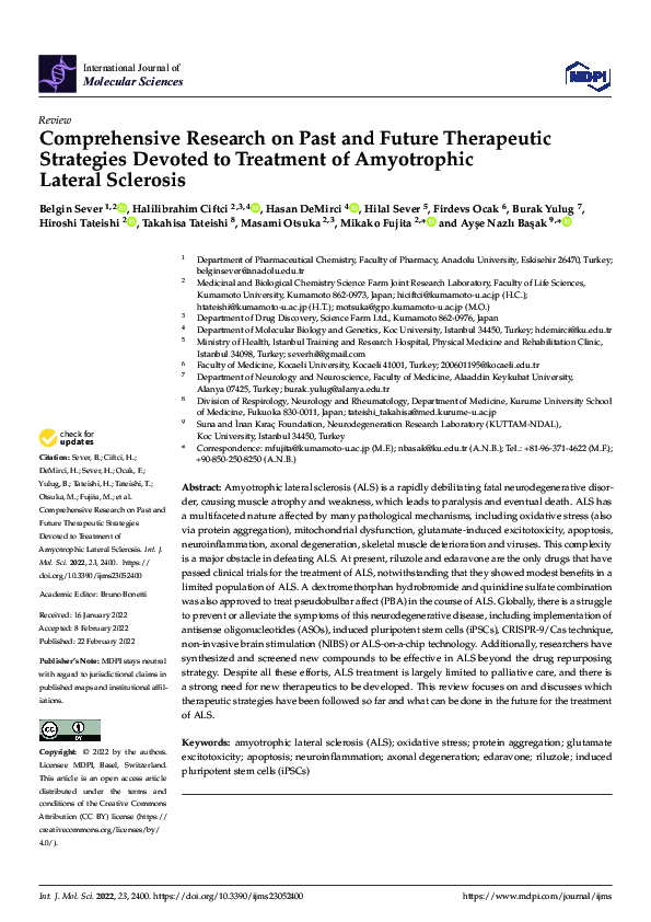 (PDF) Comprehensive Research on Past and Future Therapeutic Strategies ...