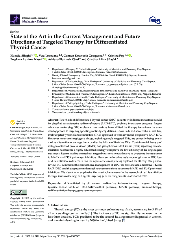 (PDF) State of the Art in the Current Management and Future Directions ...