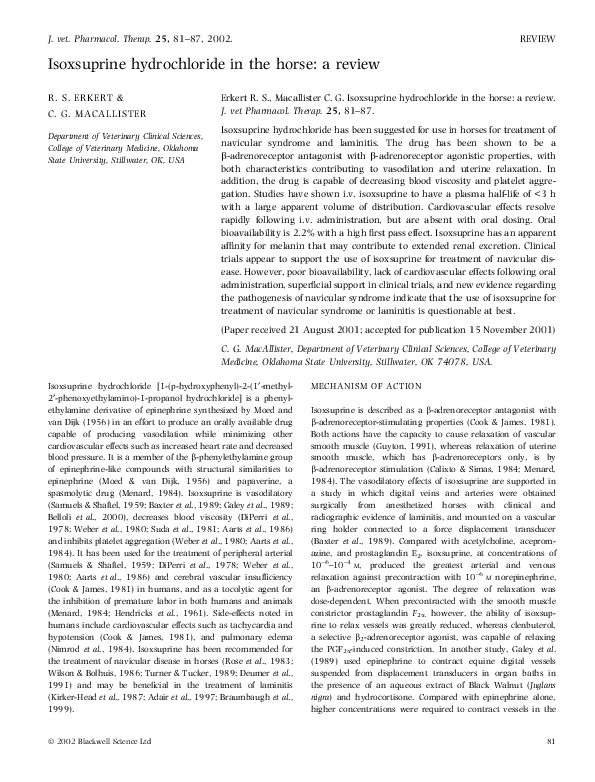 (PDF) Isoxsuprine hydrochloride in …