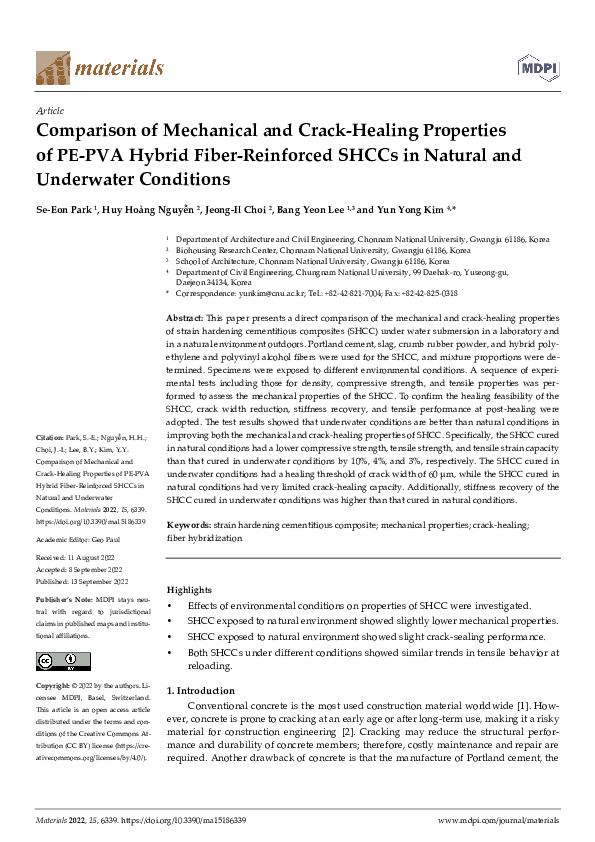 (PDF) Comparison of Mechanical and Crack-Healing Properties of PE-PVA ...