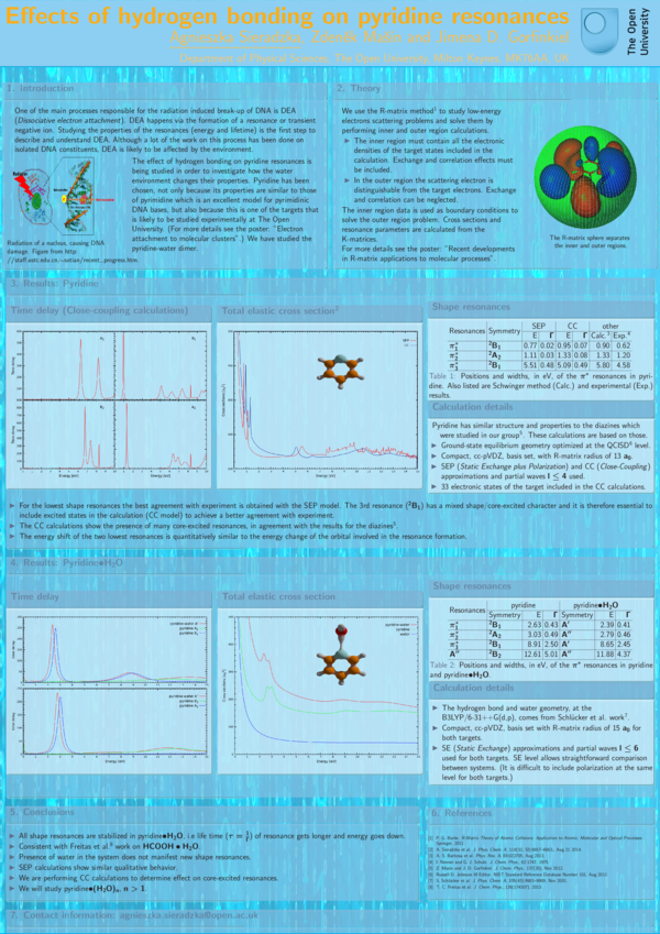 (PDF) Effects of hydrogen bonding on pyridine resonances