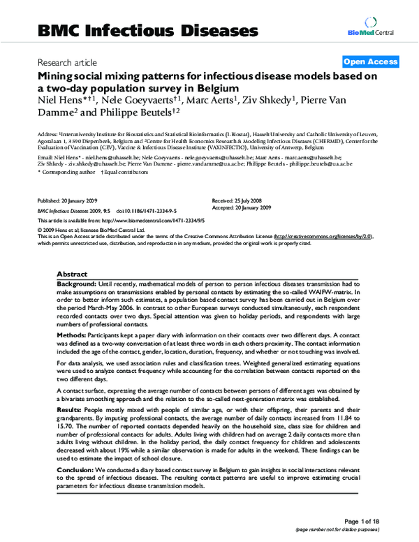 (PDF) BMC Infectious Diseases