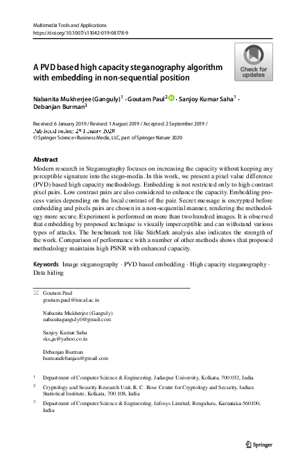 (PDF) A PVD based high capacity steganography algorithm with embedding ...