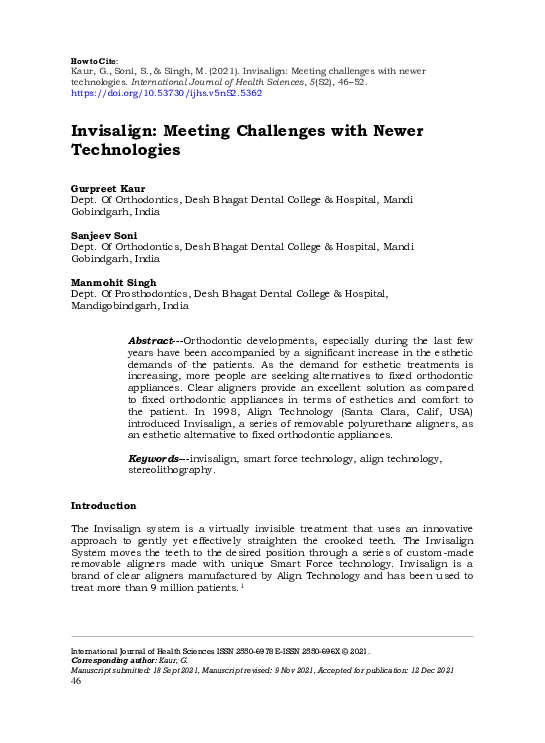 (PDF) Invisalign
