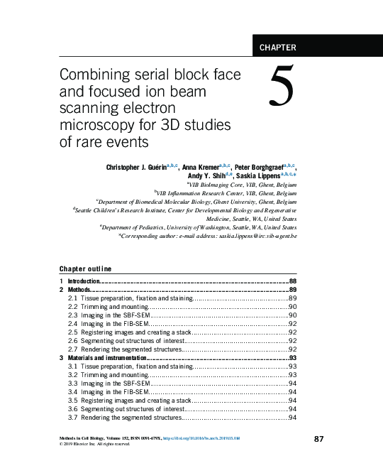(PDF) Combining serial block face and focused ion beam scanning ...