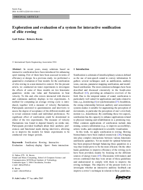 (PDF) Exploration and evaluation of a system for interactive ...