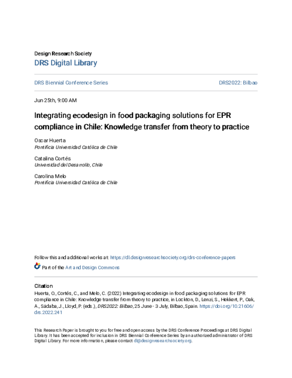 Curated visual reference: Ecodesign Theory And Applications Reference: Pdf Integrating Ecodesign In Food Packaging Solutions For Epr Compliance