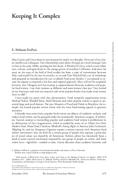 (PDF) Keeping It Complex