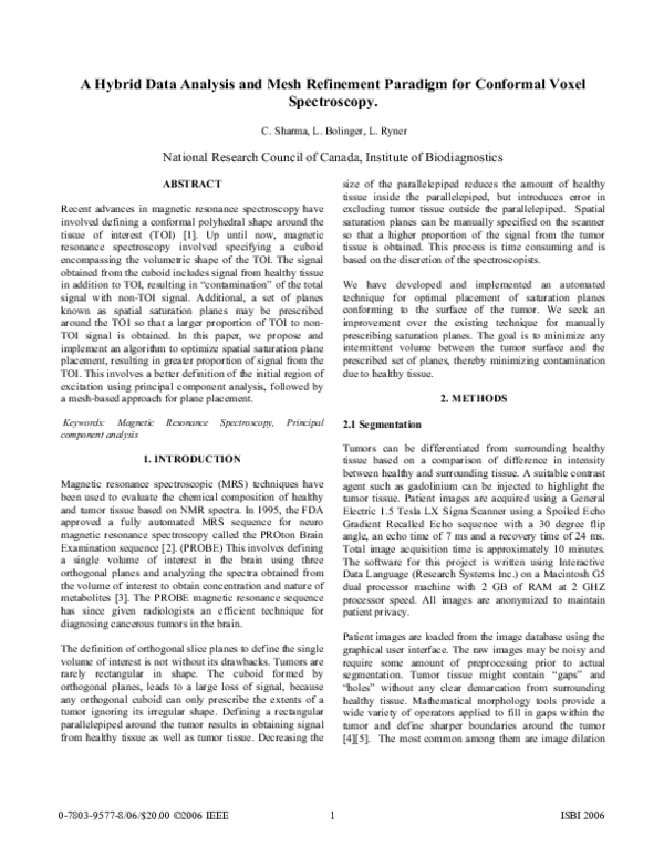 (PDF) A Hybrid Data Analysis and Mesh Refinement Paradigm for Conformal ...