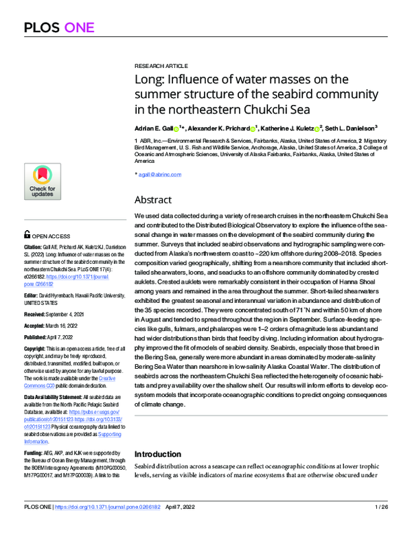 (PDF) Long: Influence of water masses on the summer structure of the ...
